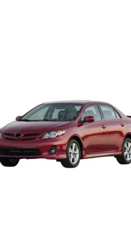 Toyota Corolla Krom Cam Çıtası 2007-2012 Model Aralığı Uyumlu Parlak Paslanmaz Çelik 