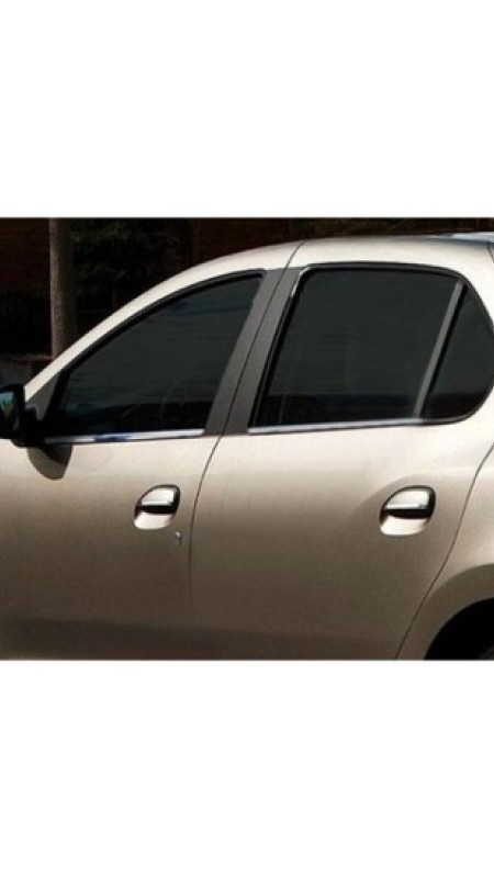 Renault Clio Symbol Krom Cam Çıtası 2009-2013 Uyumlu