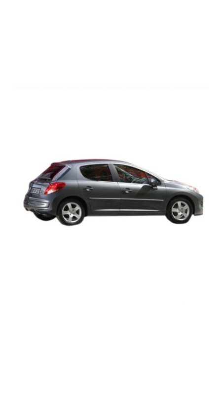 Peugeot 207 Krom Cam Çıtası 2006-2013 Model Aralığı Uyumlu 