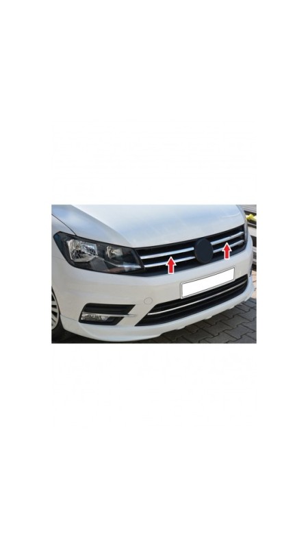Volkswagen Caddy Krom Parlak Paslanmaz Ön Panjur 2015 Üzeri 