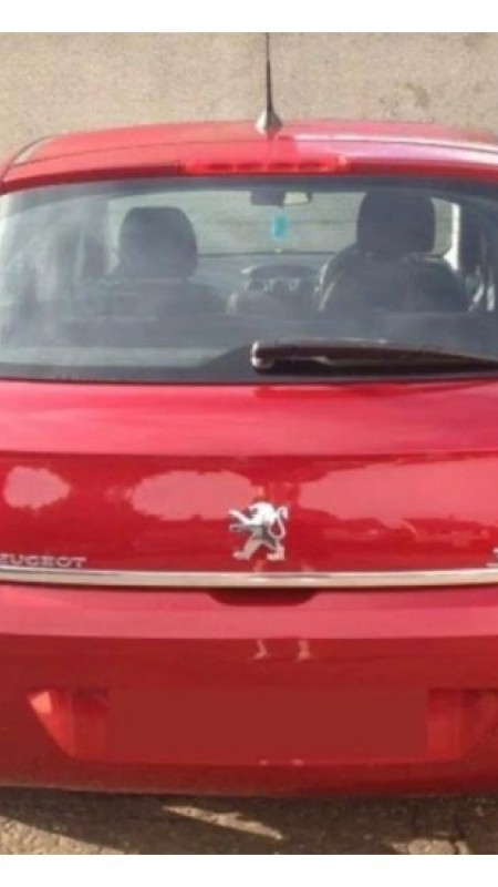 Peugeot 308 Krom Bagaj Alt Çıtası 2007-2013 Model Aralığı Uyumlu 