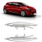 Renault Clio 4 Krom Cam Çerçeve 2012-2019 Model Aralığı Uyumlu Paslanmaz Çelik 