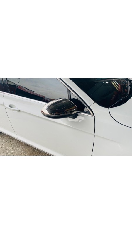 Volkswagen Passat B8 Krom Çelik Ayna Kapağı 2015 Üzeri