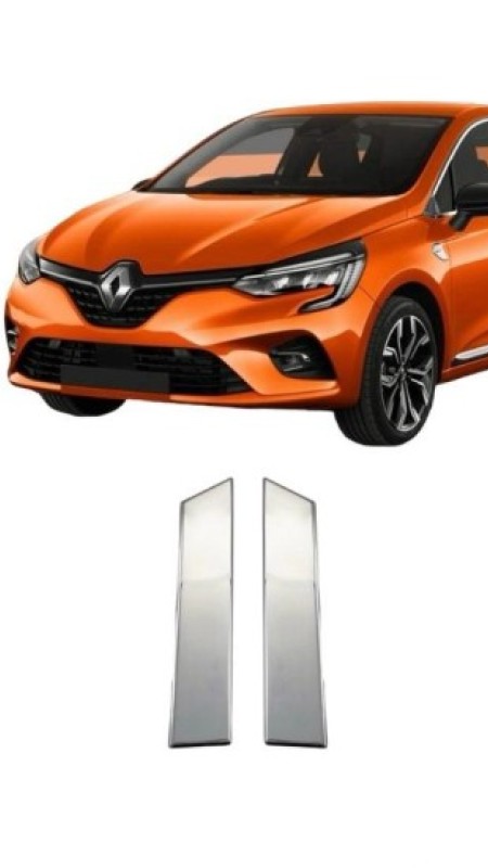 Renault Clio 5 Krom Arka Kapı Kolu 2019 Üzeri Parlak Paslanmaz 