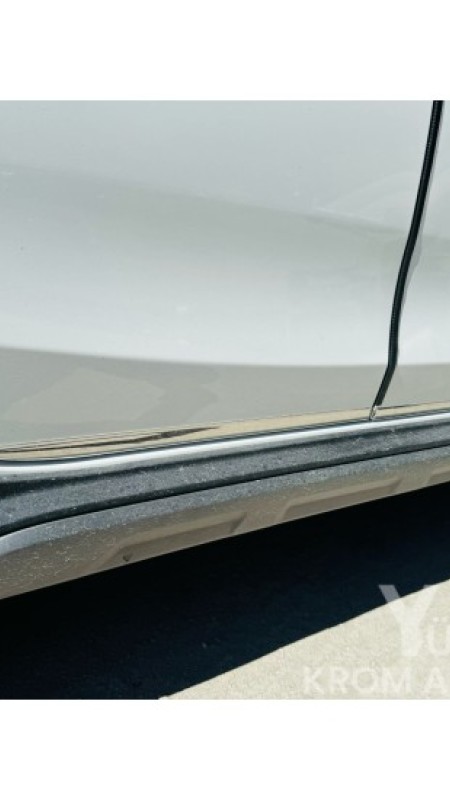 Fiat Egea Cross Krom Yan Kapı Çıtası 2015-2024 Model Aralığı Uyumlu
