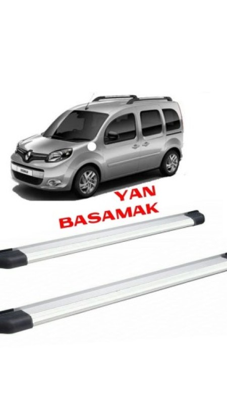 Renault Kangoo Krom Yan Basamak 2008-2019 Model Aralığı Uyumlu