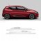 Renault Clio 4 Hb Krom Yan Kapı Çıtası Yazılı 2012-2019 Model Aralığı Uyumlu 