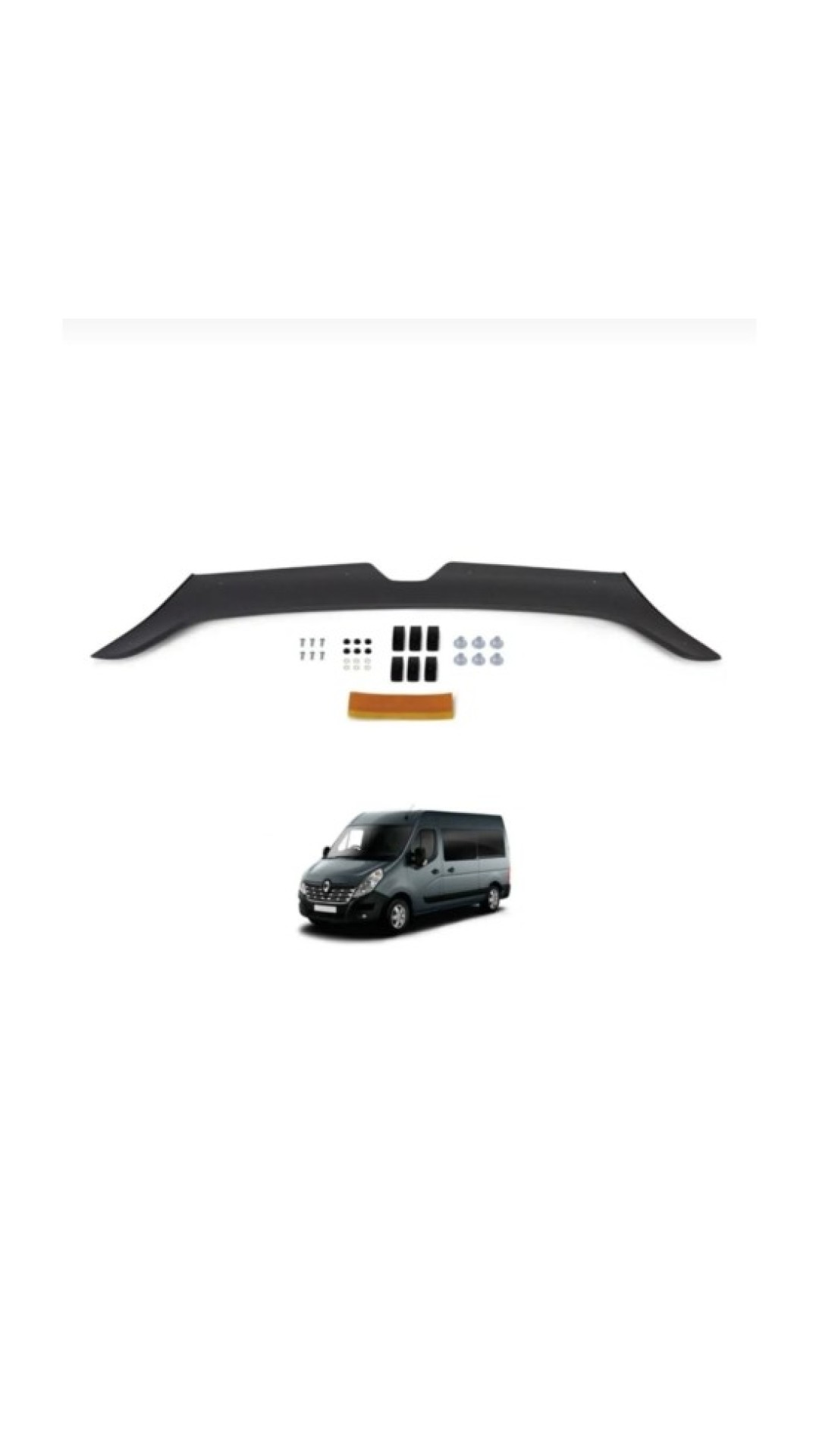 Renault Master Kaput Rüzgarlığı 2014 Üzeri Uyumlu Renault Master Kaput Rüzgarlığı 2014 Üzeri Uyumlu