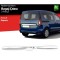 Renault Express Krom Bagaj Çıtası 2021 Üzeri Parlak Paslanmaz Çelik 