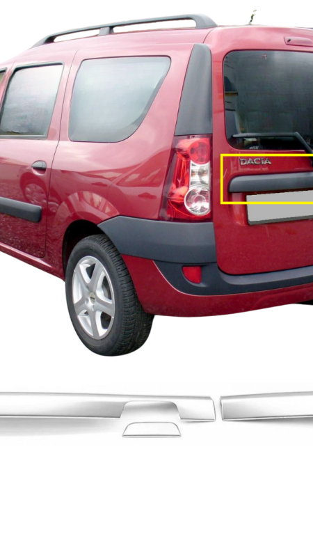 Dacia Logan Krom Paslanmaz Bagaj Çıtası Mcv 2005-2012
