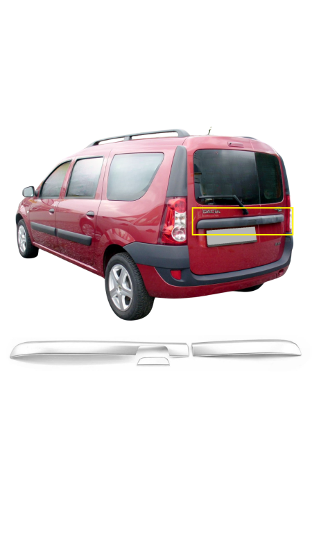 Dacia Logan Krom Paslanmaz Bagaj Çıtası Mcv 2005-2012