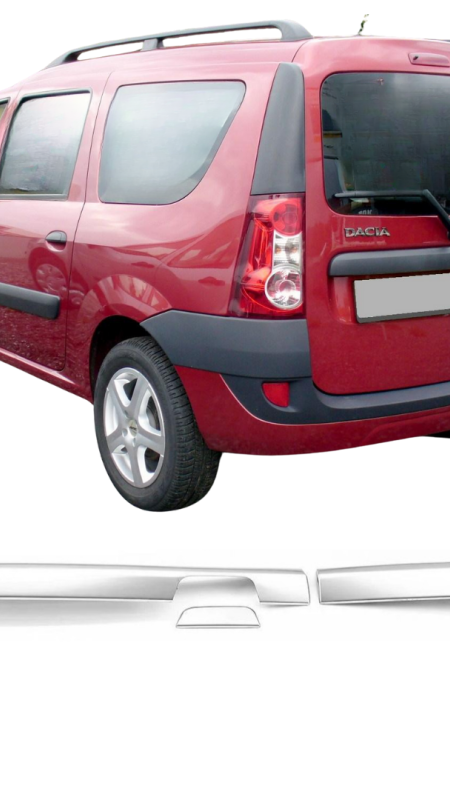Dacia Logan Krom Paslanmaz Bagaj Çıtası Mcv 2005-2012