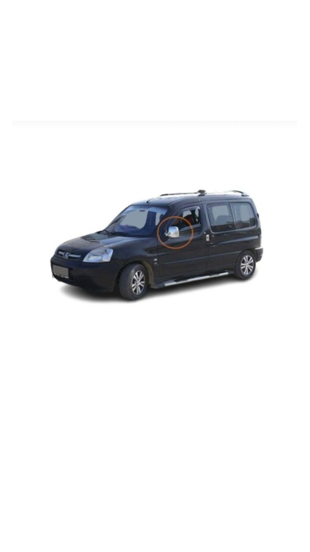 Peugeot Partner Krom Ayna Kapağı 1996-2008 Model Aralığı Uyumlu Peugeot Partner Krom Ayna Kapağı 1996-2008 Model Aralığı Uyumlu