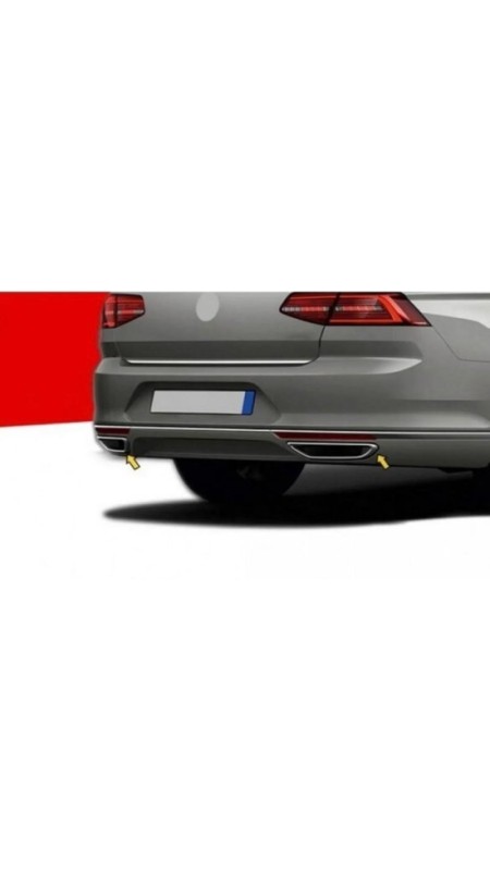 Volkswagen Passat B8 Egzoz Difizör 2015-2019 Model Aralığı Uyumlu