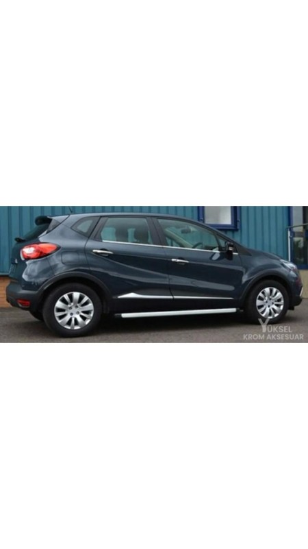 Renault Captur Krom Cam Çıtası 2013-2019 Model Aralığı Uyumlu