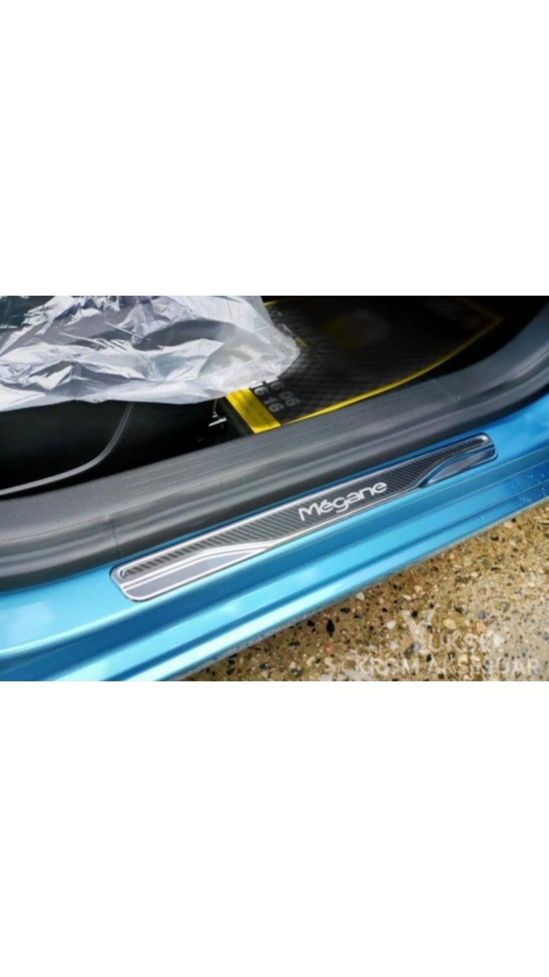 Renault Megane 2 Deluxe Krom Eşik 2004-2010 Uyumlu Renault Megane 2 Deluxe Krom Eşik 2004-2010 Uyumlu