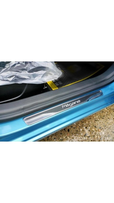 Renault Megane 2 Deluxe Krom Eşik 2004-2010 Uyumlu