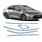 Toyota Corolla 2019 Üzeri Uyumlu Krom Cam Çerçeve Tam Tur