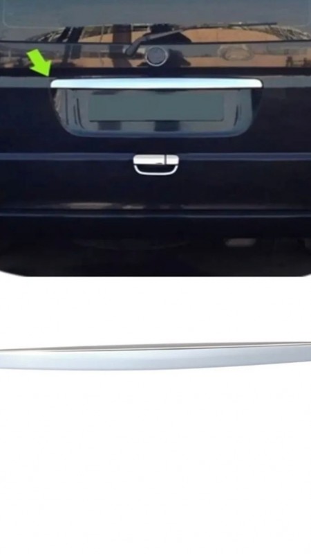 Mercedes Vito Krom Bagaj Çıtası 2003-2014 Model Aralığı Uyumlu Parlak Paslanmaz Çelik 