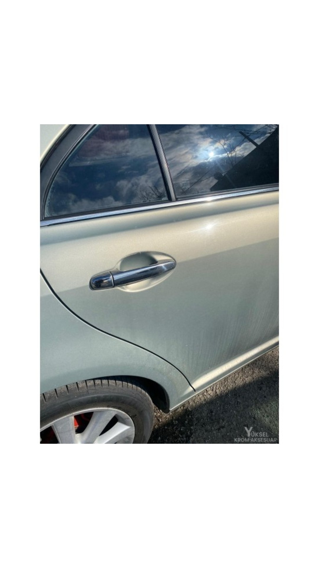 Toyota Avensis Krom Kapı Kolu 2003-2008 Uyumlu