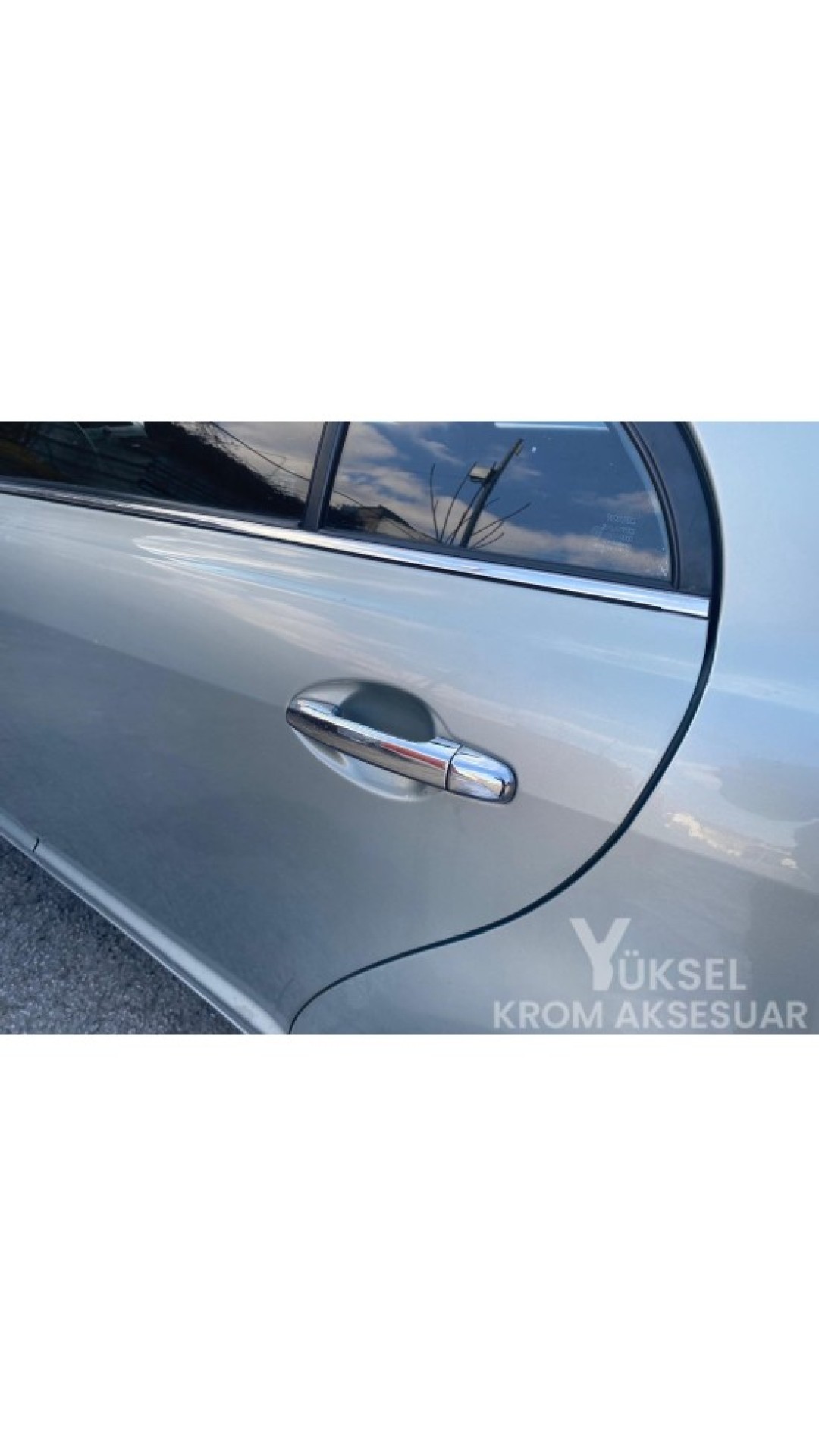 Toyota Avensis Krom Kapı Kolu 2003-2008 Uyumlu