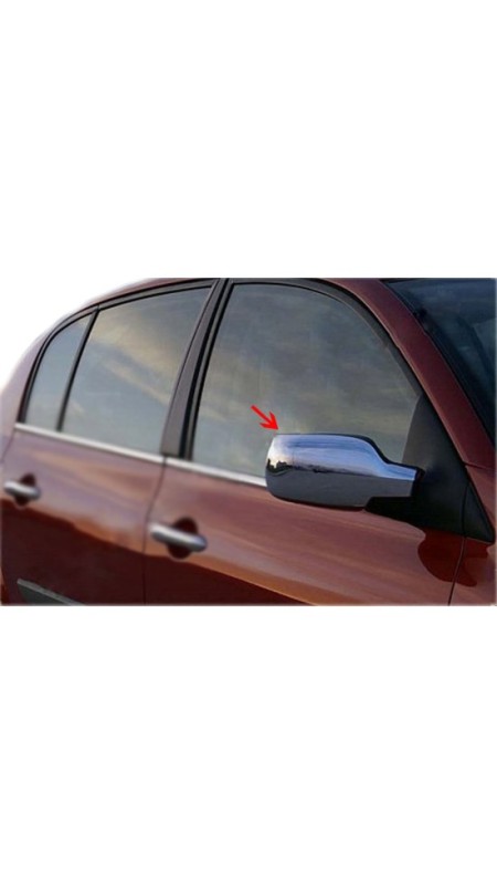 Renault Megane 2 Krom Ayna Kapağı 2004-2010 Model Aralığı Uyumlu 