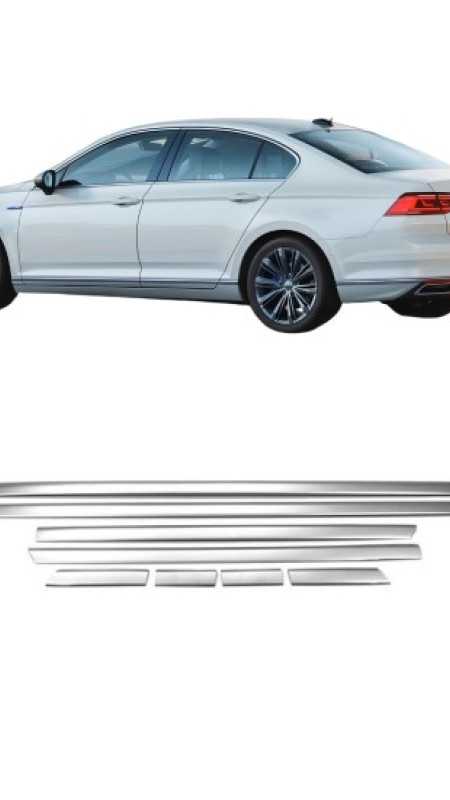 Volkswagen Passat B8.5 Krom Yan Kapı Çıtası 2019 Üzeri 