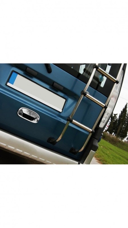 Fiat Doblo Krom Paslanmaz Çelik Bagaj Açma Nikelajı 2000-2010 