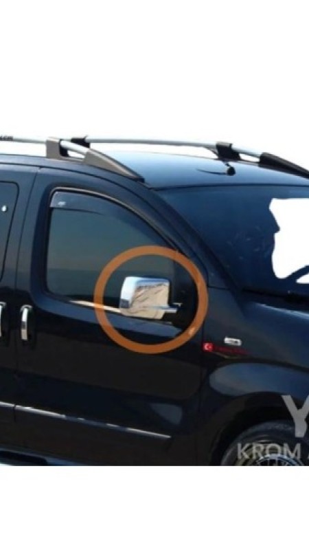 Peugeot Bipper Krom Ayna Kapağı 2008-2023 Model Aralığı Uyumlu 