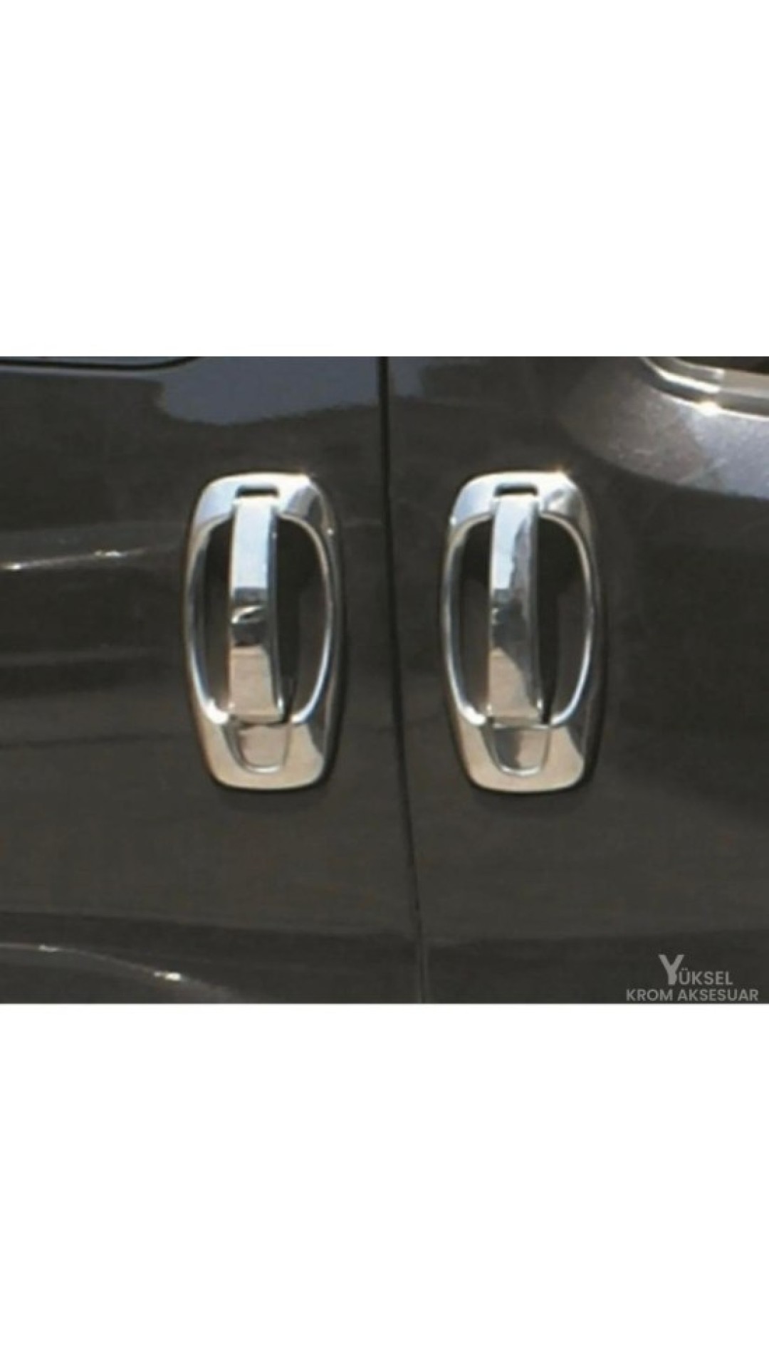 Peugeot Bipper Krom Kapı Kolu 2008 Üzeri Uyumlu Peugeot Bipper Krom Kapı Kolu 2008 Üzeri Uyumlu