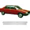 Renault R9 Broadway Krom Cam Çıtası 1992-2000 Uyumlu