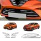 Renault Clio 5 Krom Set 2019 Üzeri Uyumlu Paslanmaz Çelik 