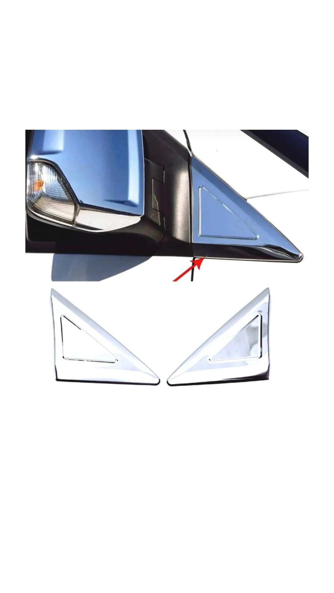 Volkswagen Crafter Ayna Üçgeni 2006-2017 Model Aralığı Uyumlu