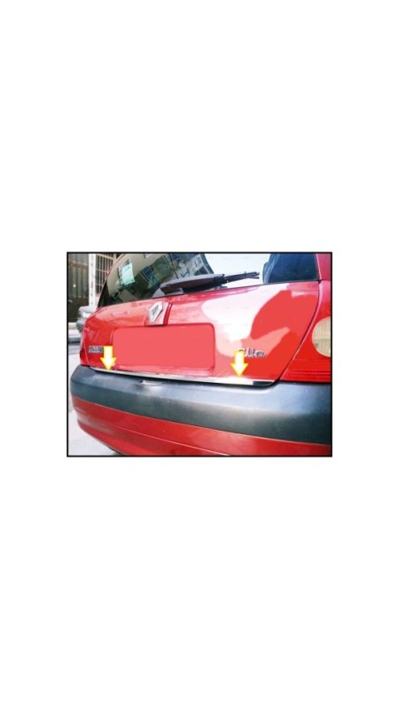 Renault Clio 2 Hb Krom Bagaj Alt Çıtası 1998-2005 Model Aralığı Uyumlu