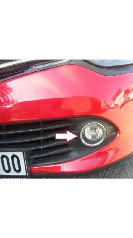 Renault Clio 4 Krom Ön Sis Çerçevesi 2012