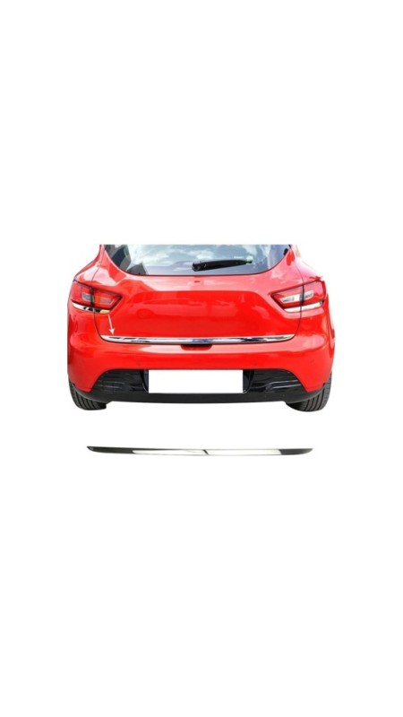 Renault Clio 4 Krom Bagaj Alt Çıtası 2012-2019 Model Aralığı Uyumlu