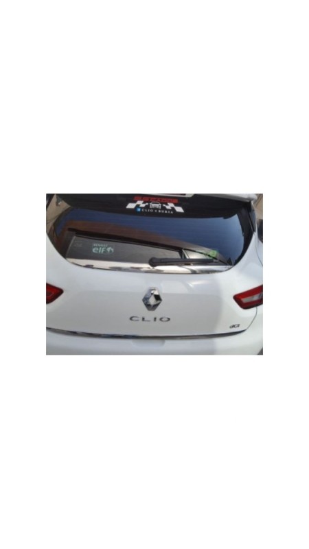 Renault Clio 4 Krom Arka Cam Alt Çıtası 2012-2019 Model Aralığı Uyumlu