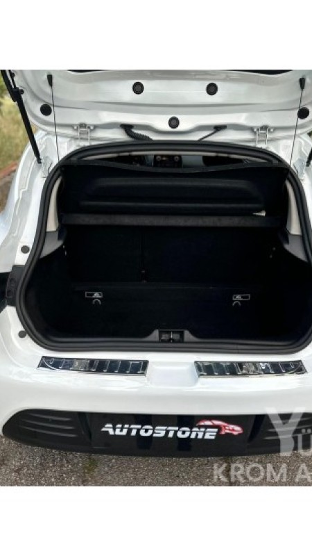 Renault Clio 4 Krom Arka Tampon Eşiği 2012-2019 Model Aralığı Uyumlu