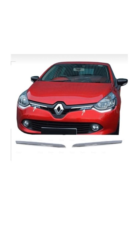 Renault Clio 4 Krom Ön Panjur 2012-2019 Model Aralığı Uyumlu
