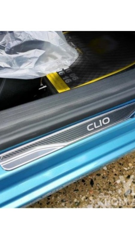 Renault Clio 5 Krom Eşik 2019 Üzeri Uyumlu