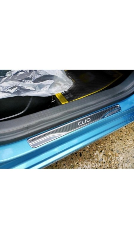 Renault Clio 5 Krom Eşik 2019 Üzeri Uyumlu
