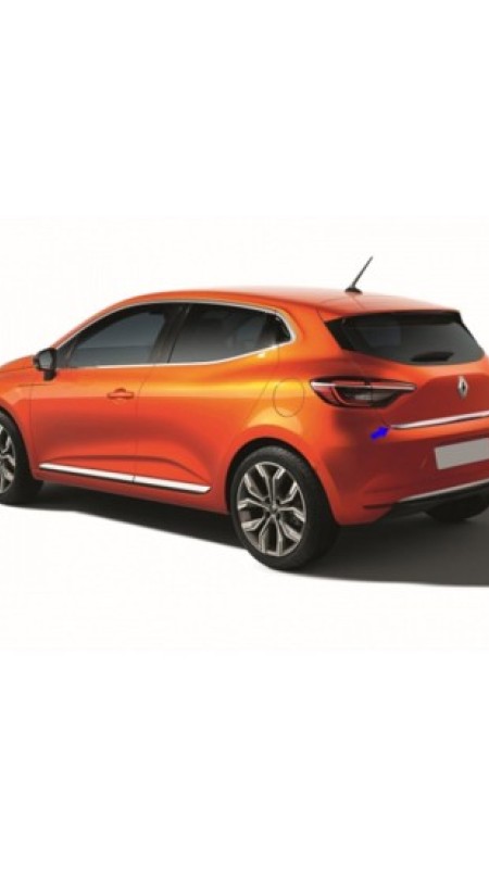 Renault Clio 5 Krom Bagaj Alt Çıtası 2019 Üzeri Uyumlu 
