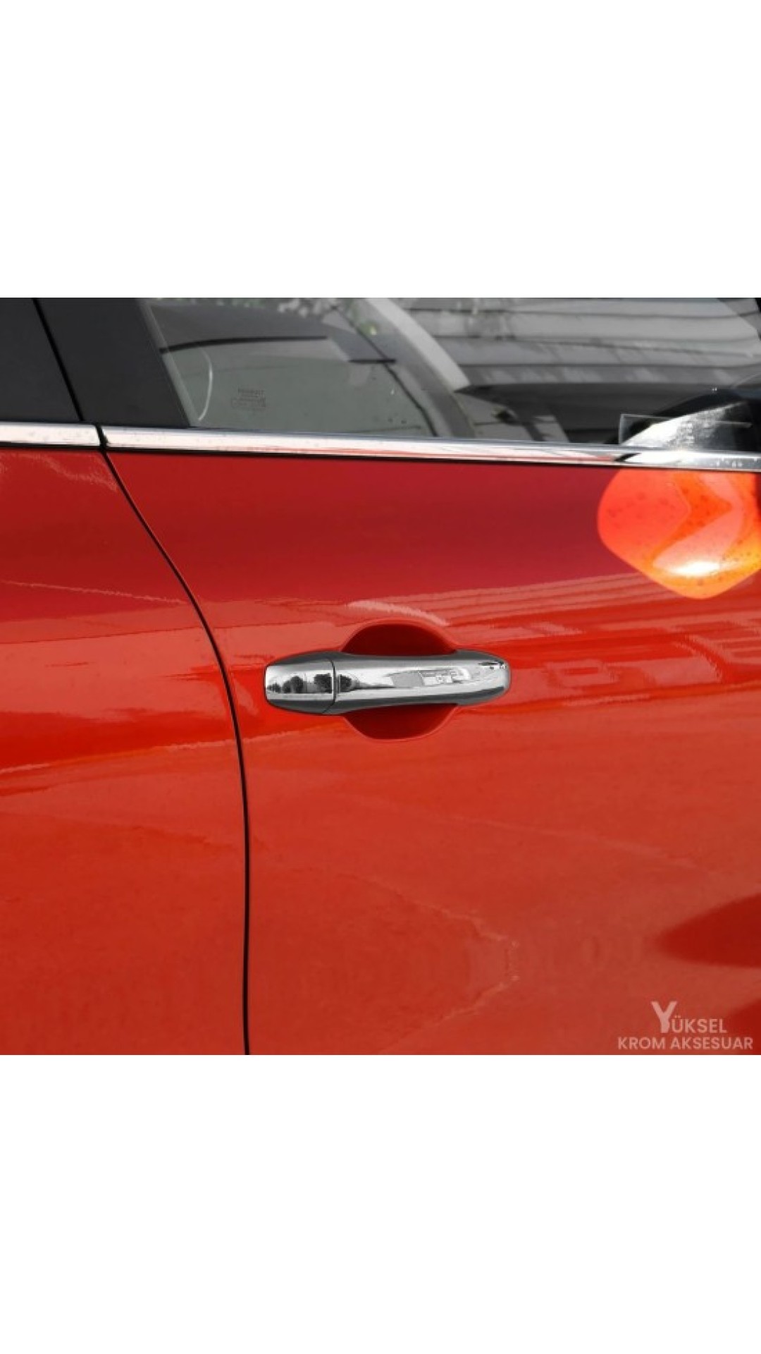 Renault Clio 5 Krom Kapı Kolu 2019 Üzeri Uyumlu Paslanmaz Çelik