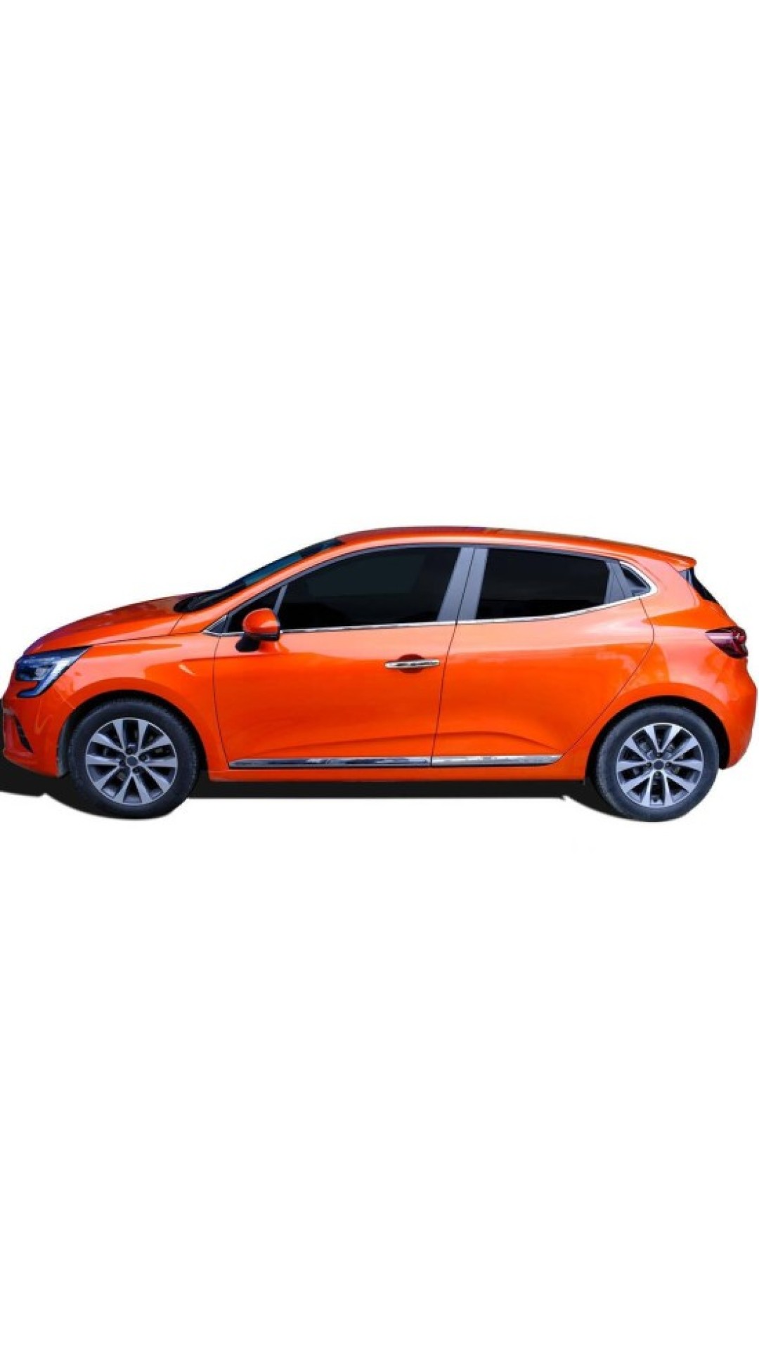 Renault Clio 5 Krom Kapı Kolu 2019 Üzeri Uyumlu Paslanmaz Çelik