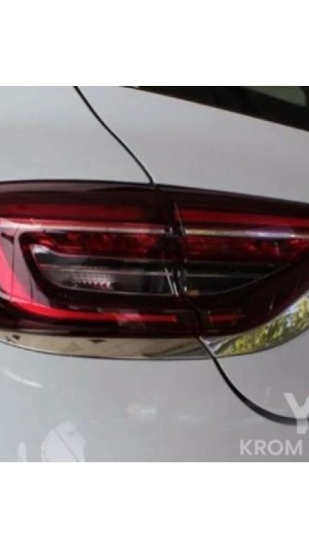 Renault Clio 5 Krom Stop Alt Çıtası 2019 Üzeri Uyumlu