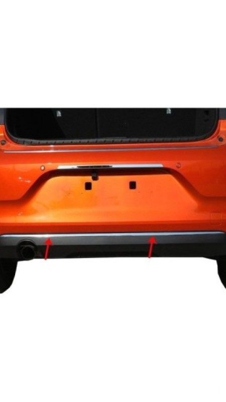Renault Clio 5 Arka Tampon Nikelajı 2019 Üzeri Uyumlu