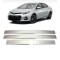 Toyota Corolla Krom Kapı Eşiği 2013-2019 Model Aralığı Uyumlu Parlak Paslanmaz Çelik 