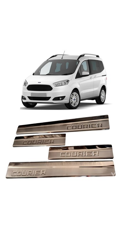 Ford Courier Krom Kapı Eşiği 2014 Model Üzeri Uyumlu
