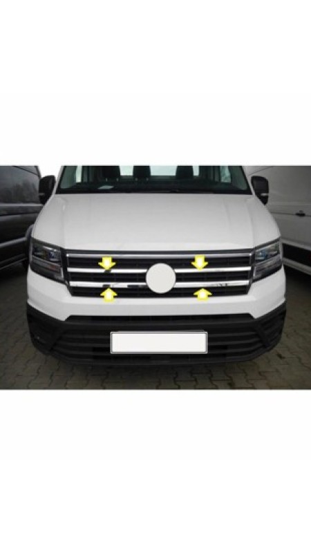 Volkswagen Crafter Ön Panjur 2018 Üzeri Uyumlu