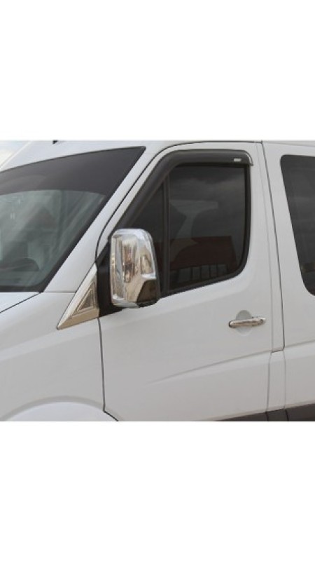 Volkswagen Crafter Krom Parlak Ayna Kapağı 2006-2017 Model Aralığı Uyumlu